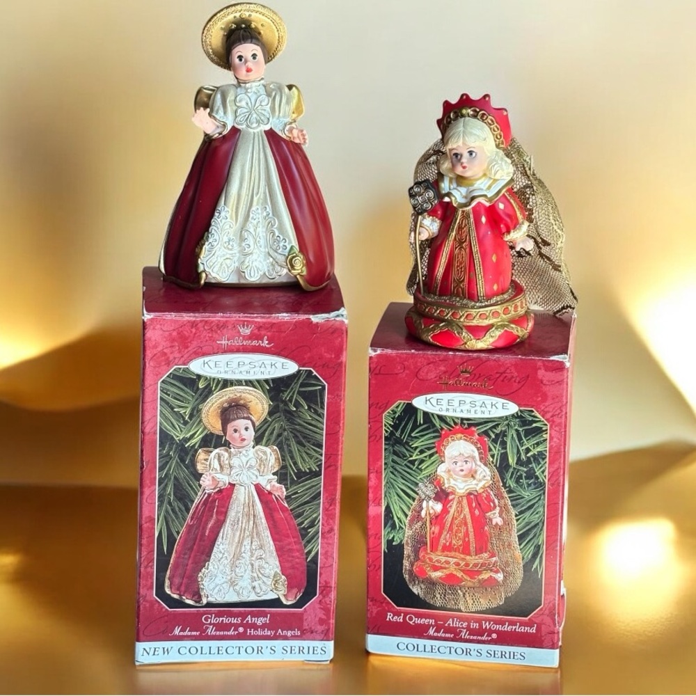 Vintage Hallmark Queen Ornanents
